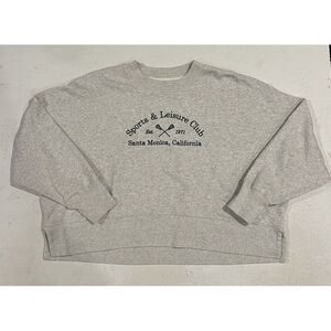 Abercrombie & Fitch Gray Sweatshirt